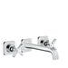 AXOR Citterio E Wall-Mounted Widespread Faucet Trim, 1.2 GPM