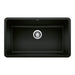 BLANCO 442931 Precis 30" Single Bowl Kitchen Sink - Coal Black