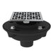 ROHL SDCI2-3142 Cast Iron 2" No Hub Drain Kit With 3142 Weave Decorative Cover