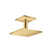 AXOR ShowerSolutions Showerhead 250 Square 2-Jet Ceiling Connection, 2.5 GPM
