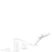 hansgrohe Metropol 4-Hole Roman Tub Set Trim with Lever Handles and 1.75 GPM Handshower