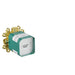 AXOR Showers/Front Rough, Showerhead 240 2-Jet with Showerarm