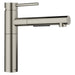 BLANCO Alta II Low Arc Pull-Out Dual-Spray Kitchen Faucet - Satin Platinum