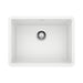 BLANCO 522414 Precis 24" Single Bowl Kitchen Sink - White