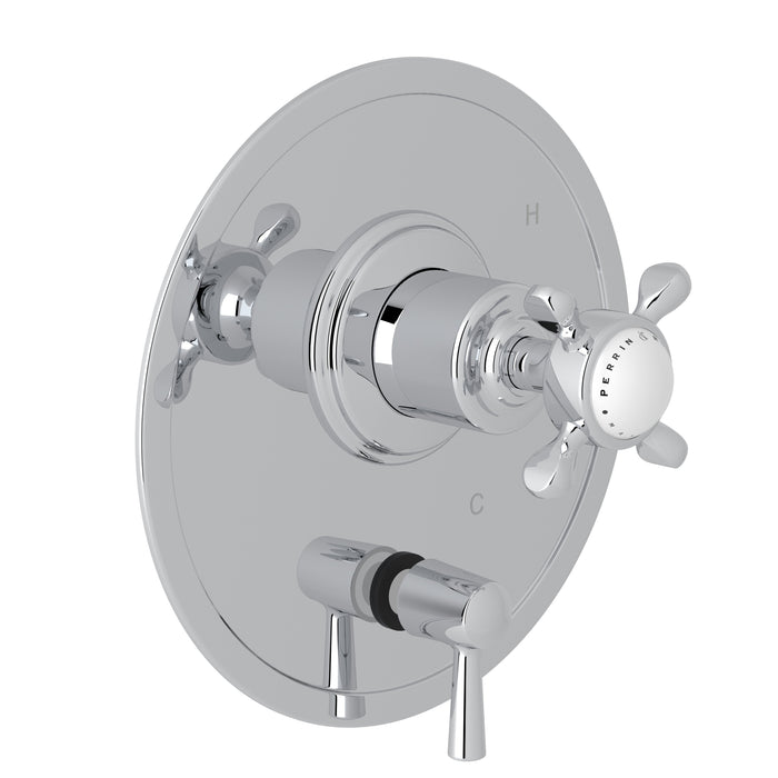Perrin & Rowe U.2010N Edwardian 1/2" Pressure Balance Trim With Diverter