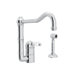 ROHL A3608WS Acqui® Kitchen Faucet With Side Spray