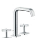 AXOR Citterio E Widespread Faucet 170 with Pop-Up Drain, 1.2 GPM