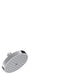 hansgrohe Raindance S Showerhead 150 1-Jet, 2.5 GPM