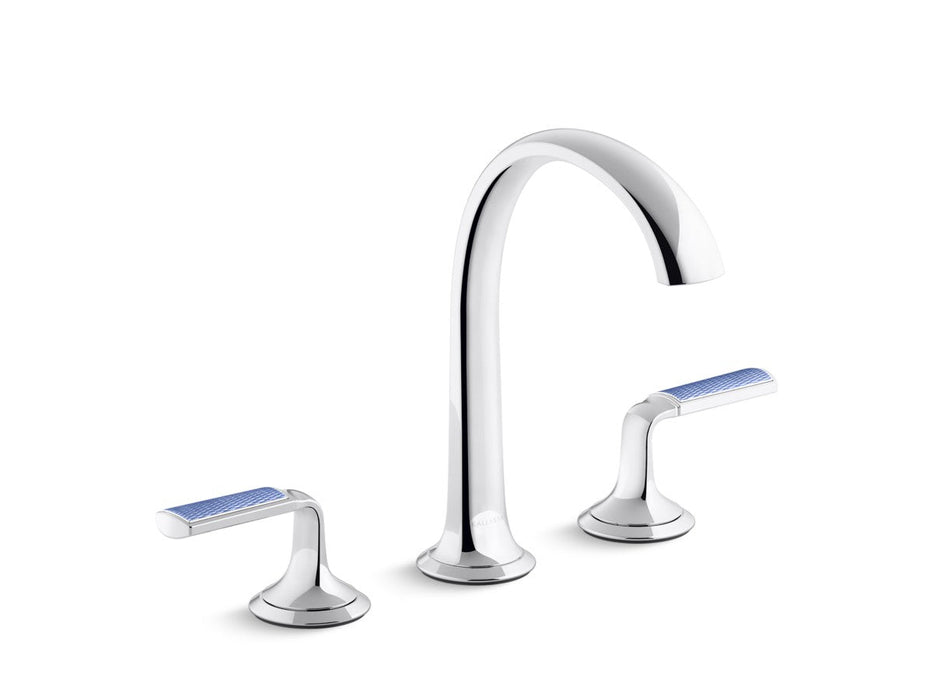 Kallista P25055-CBW Script Snk Fct Arch Spt Enml Blue Wave