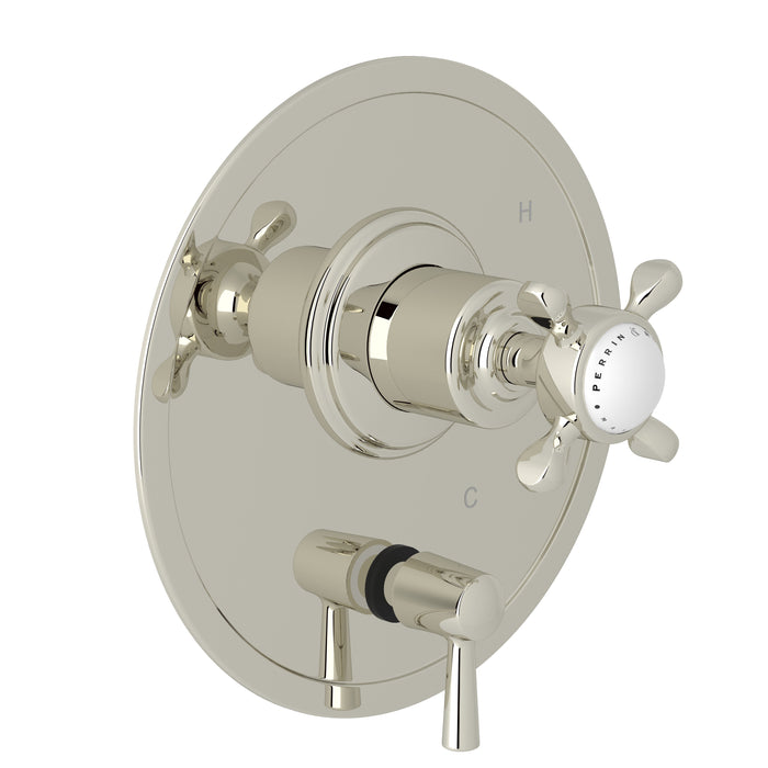 Perrin & Rowe U.2010N Edwardian 1/2" Pressure Balance Trim With Diverter