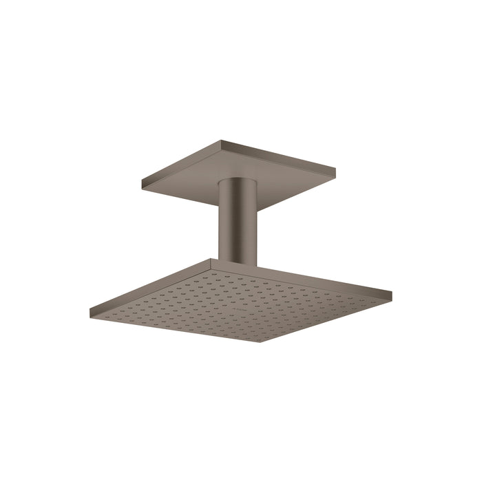 AXOR ShowerSolutions Showerhead 250 Square 2-Jet Ceiling Connection, 2.5 GPM