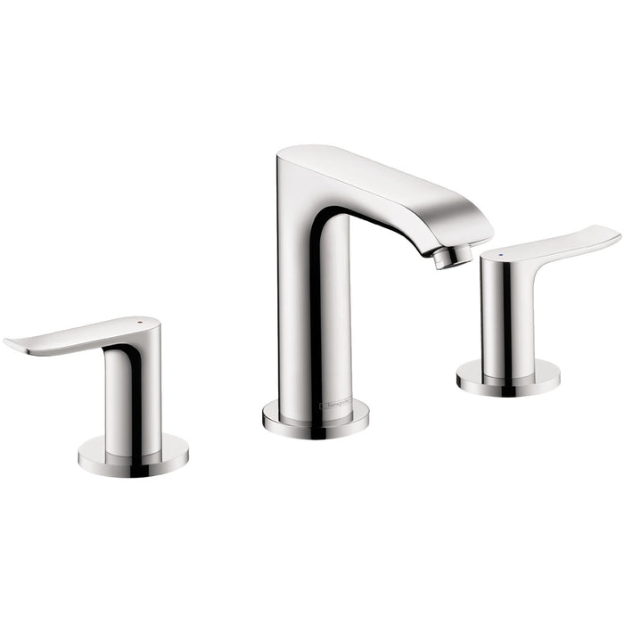 hansgrohe Metris Widespread Faucet 100 with Pop-Up Drain, 0.5 GPM