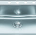Kindred Creemore CSLA2522-8 Drop-In Single Bowl 25 x 22 in Stainless Steel Kitchen Sink