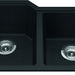 Kindred Granite Series Undermount Double Bowl 30.69 x 19.69 in Granite Kitchen Sink