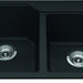 Kindred Granite Series Drop-In Double Bowl 30.69 x 19.69 in Granite Kitchen Sink