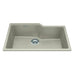 Kindred Granite Series Undermount Single Bowl 30.69 x 19.69 in Granite Kitchen Sink