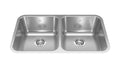 Linear Brushed Bowls with Silk Finished Rim