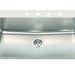 Kindred Steel Queen Drop-In Single Bowl 33.38 x 22 in Stainless Steel Kitchen Sink