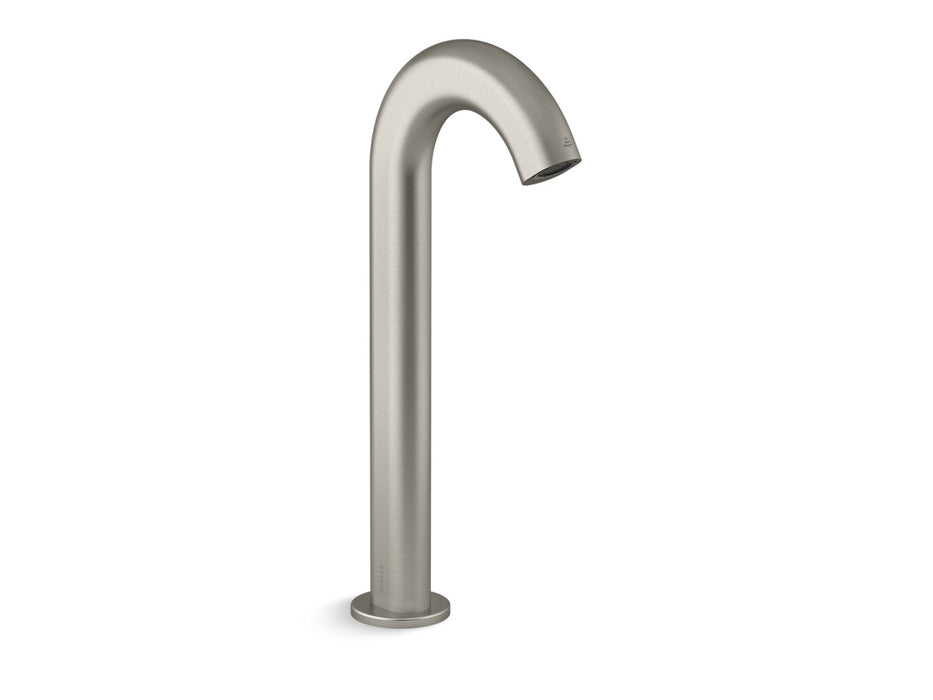 KOHLER K-103B86-SANA Oblo Touchless faucet with Kinesis sensor technology, AC-powered, vibrant brushed nickel