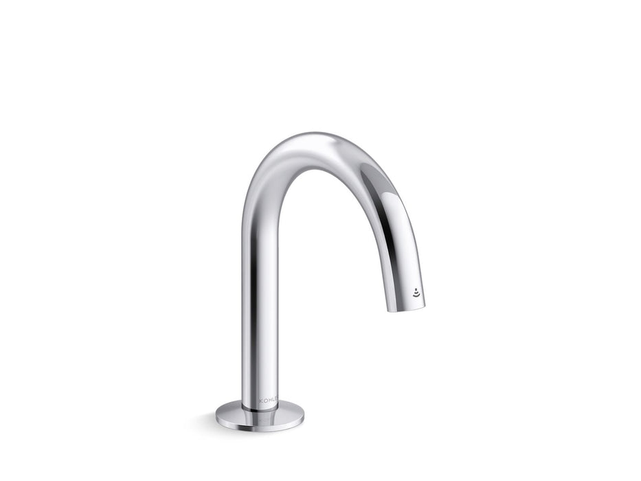 KOHLER K-103MT76-SANA Components Touchless single-hole lavatory faucet with Kinesis sensor technology, Tube design, 0.5...