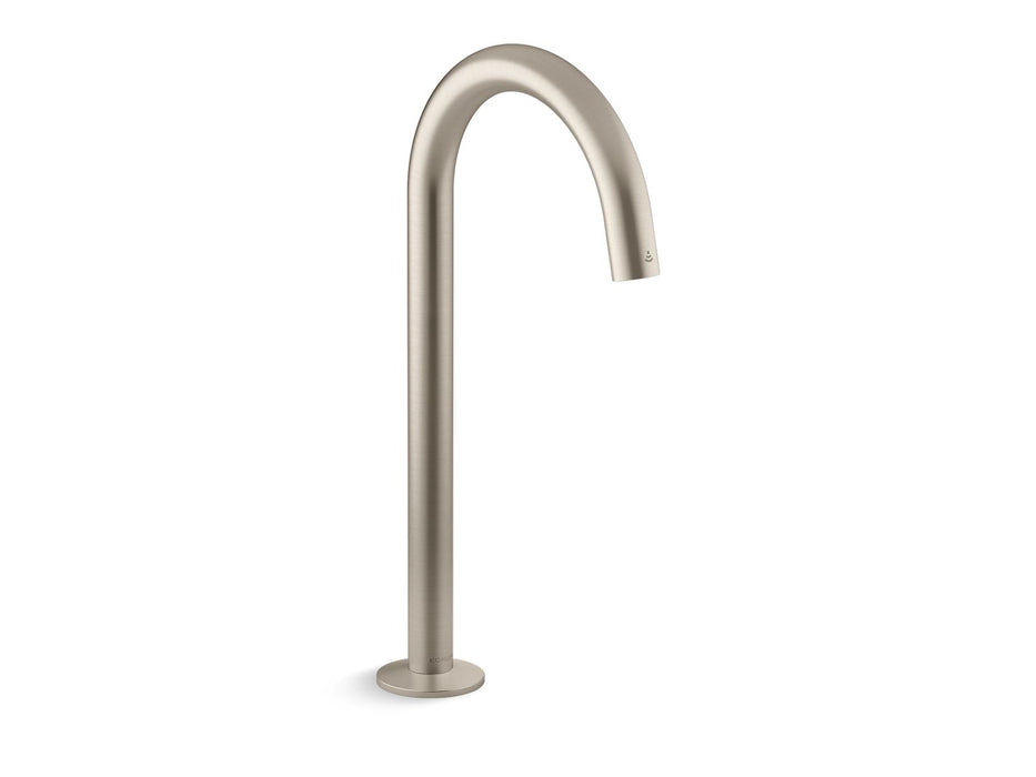 KOHLER K-103MT96-SANA Components Touchless single-hole lavatory faucet with Kinesis sensor technology, Tube design, 0.5...