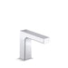 KOHLER K-103S36-SATA Strayt Touchless single-hole lavatory faucet with Kinesis sensor technology, 0.35 gpm, polished chrome