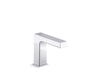 KOHLER K-104S36-SANA Strayt Touchless single-hole lavatory faucet with Kinesis sensor technology, DC-powered, 0.5 gpm,...