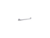 KOHLER K-10541 Traditional 18" grab bar, polished stainless
