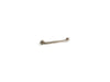 KOHLER K-10541 Traditional 18" grab bar, vibrant brushed bronze