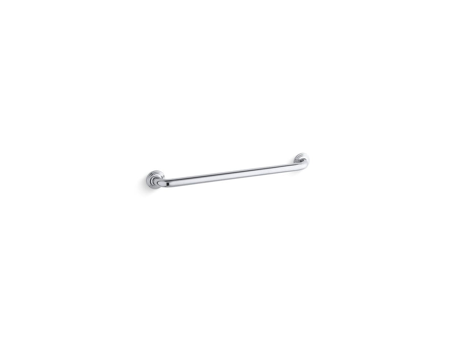 KOHLER K-10542 Traditional 24" grab bar, polished stainless