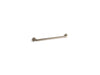 KOHLER K-10542 Traditional 24" grab bar, vibrant brushed bronze