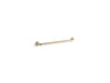 KOHLER K-10542 Traditional 24" grab bar, vibrant french gold