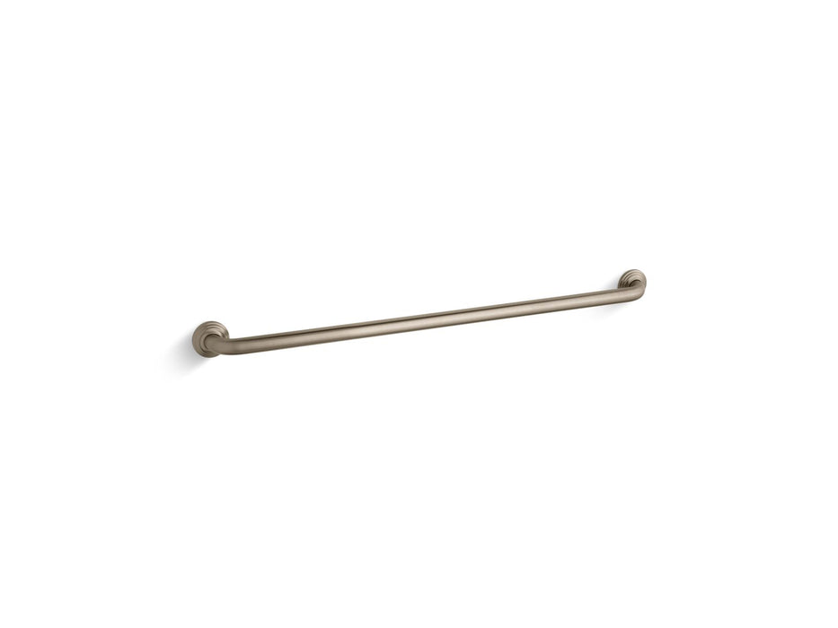 KOHLER K-10544 Traditional 36" grab bar, vibrant brushed bronze