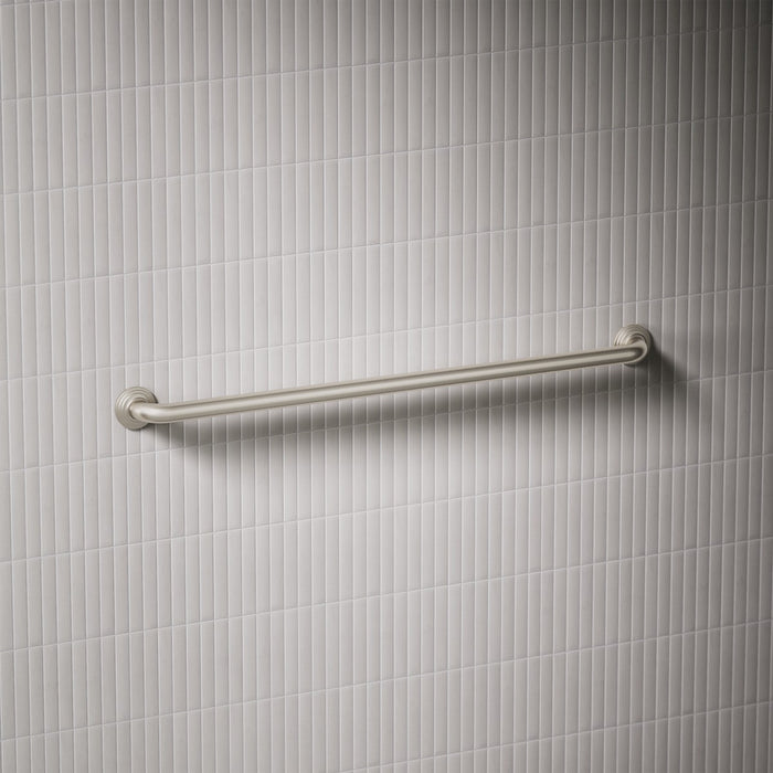 KOHLER K-10544 Traditional 36" grab bar, vibrant brushed nickel - view 2