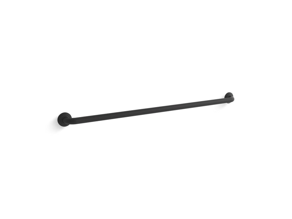 KOHLER K-10545 Traditional 42" grab bar, matte black
