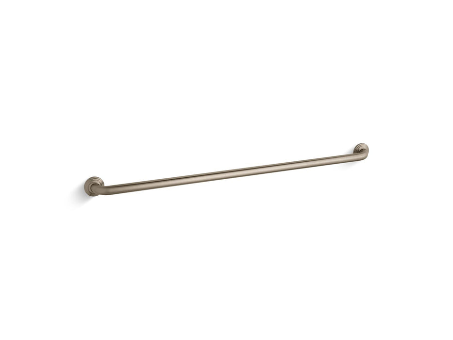 KOHLER K-10545 Traditional 42" grab bar, vibrant brushed bronze