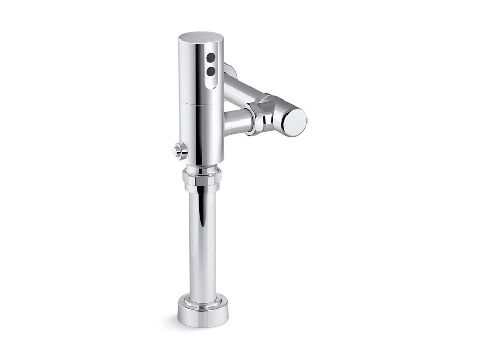 KOHLER K-10TD00K10 Mach Tripoint Touchless toilet flushometer, DC-powered, 1.0 gpf, polished chrome