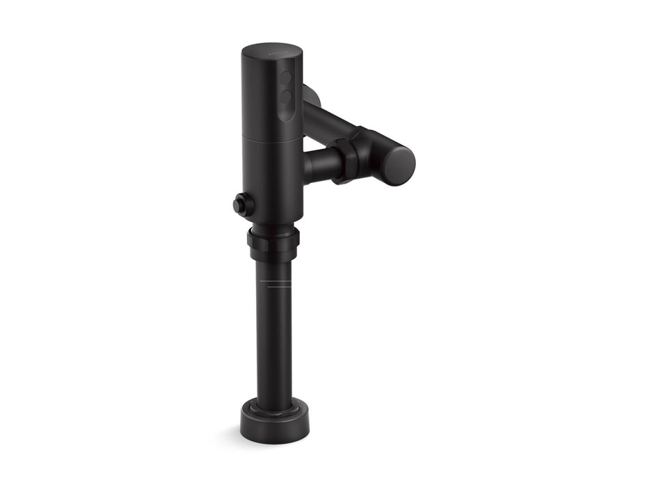 KOHLER K-10TD00N10 Mach Tripoint Touchless toilet flushometer, DC-powered, 1.28 gpf, matte black