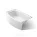 KOHLER K-1100-LA Expanse 60" x 32" alcove bath, left drain, white