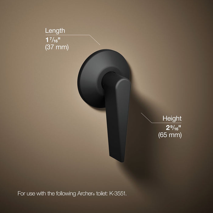 KOHLER K-11069 Archer Trip lever, matte black - view 4