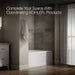 KOHLER K-1113-LA Windward 60" x 42" alcove bath, left drain, white - view 3