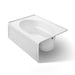 KOHLER K-1113-RA Windward 60" x 42" alcove bath, right drain, white