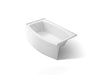 KOHLER K-1118-LA Expanse 60" x 30" alcove bath, left drain, white