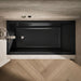 KOHLER K-1121-L Underscore 60" x 30" alcove bath, left drain, black black - view 5
