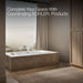KOHLER K-1121-W1 Underscore 60" x 30" drop-in bath with Bask heated surface, white - view 2
