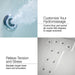 KOHLER K-1122-H Archer 60" x 32" drop-in whirlpool bath with heater, biscuit - view 4