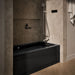 KOHLER K-1122-RAW Archer 60" x 32" alcove whirlpool bath with Bask heated surface, right drain, black black - view 3