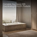 KOHLER K-1123 Archer 60" x 32" drop-in bath, biscuit - view 3