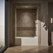 KOHLER K-1123-RA Archer 60" x 32" alcove bath, right drain, biscuit - view 5