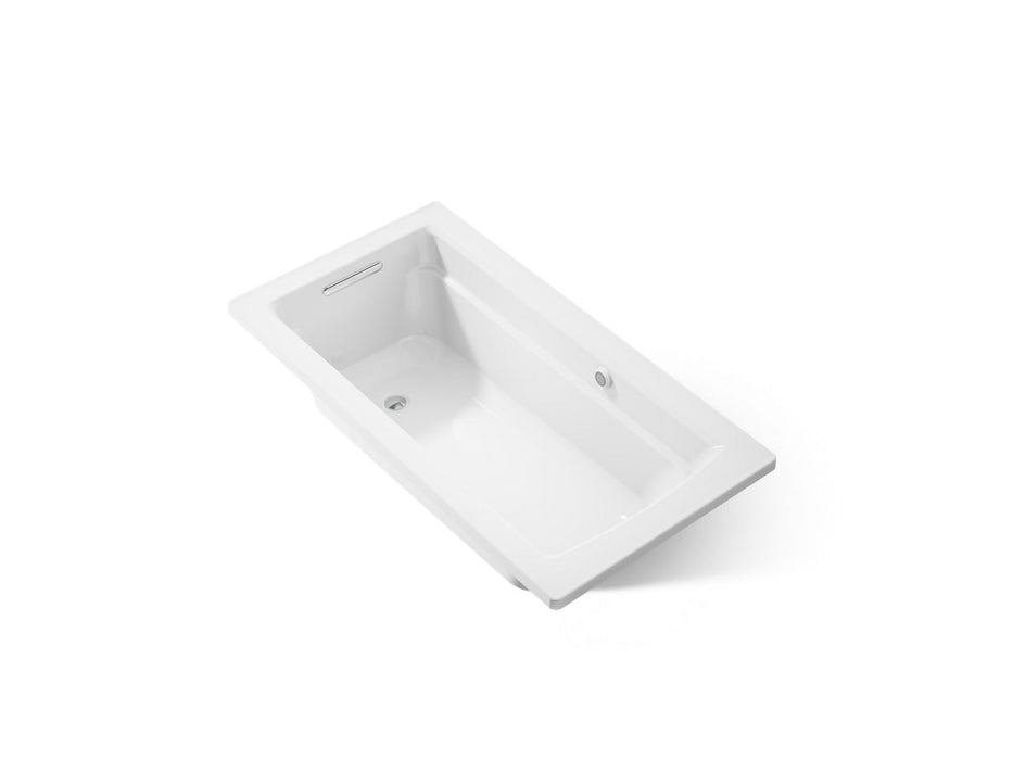 KOHLER K-1123-W1 Archer 60" x 32" drop-in bath with Bask heated surface